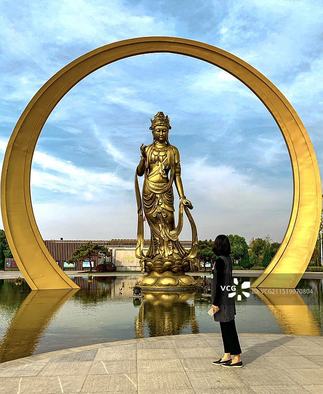 禅意怡心（徐州睢宁水月禅寺）图片素材