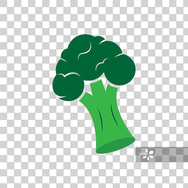 西兰花图标图片素材