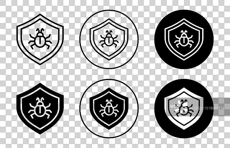 杀毒图标图片素材