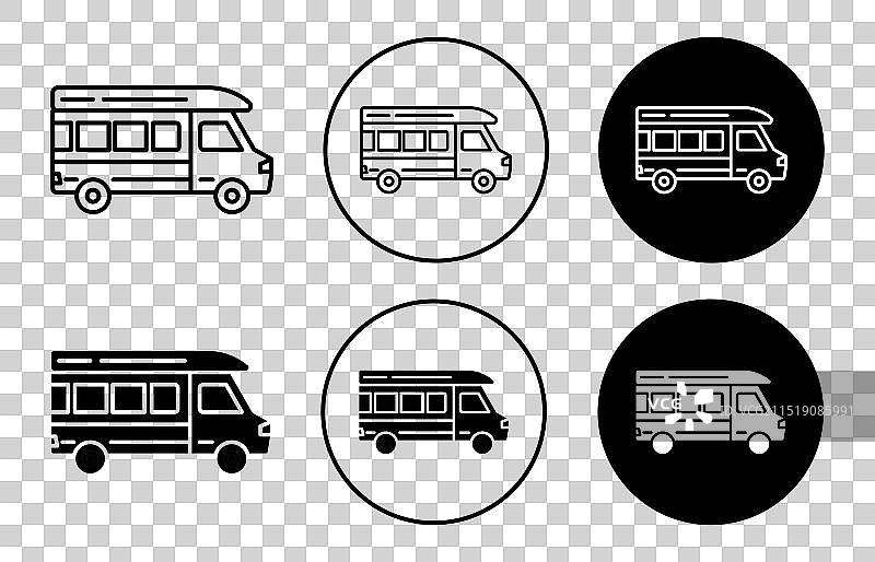 露营车图标图片素材