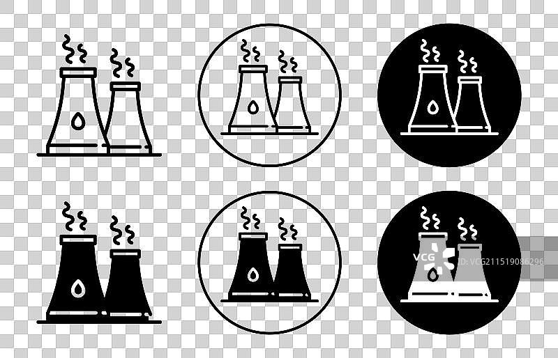 冷却塔图标图片素材