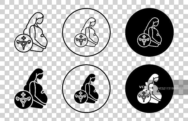 妇产科医生图标图片素材