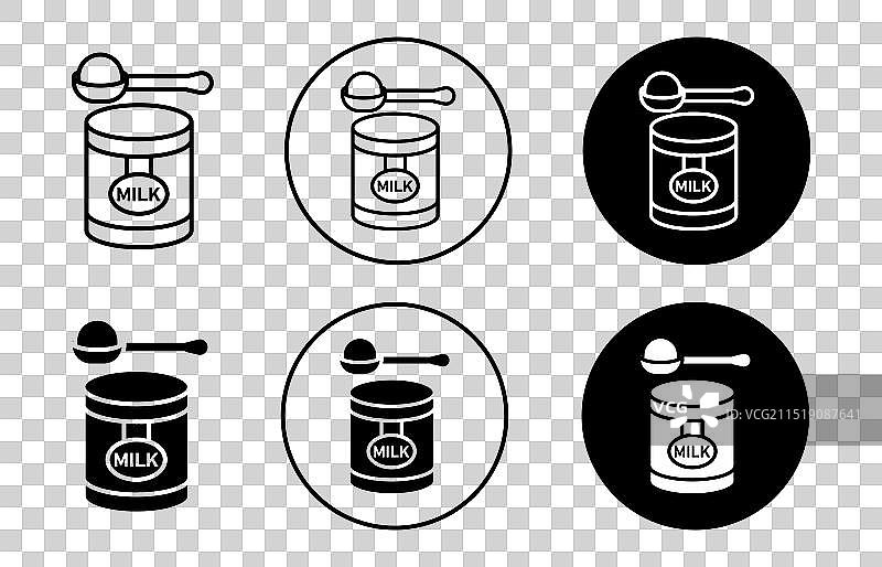 奶粉图标图片素材