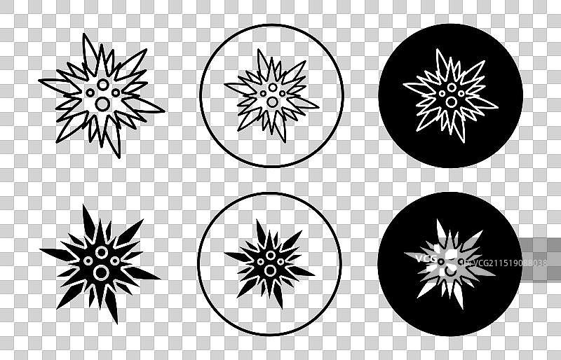 海胆图标图片素材