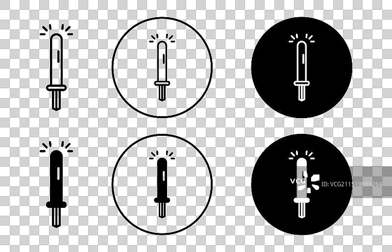 荧光棒图标图片素材