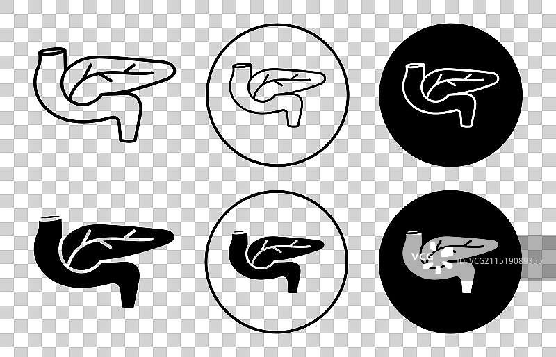 胰腺图标图片素材