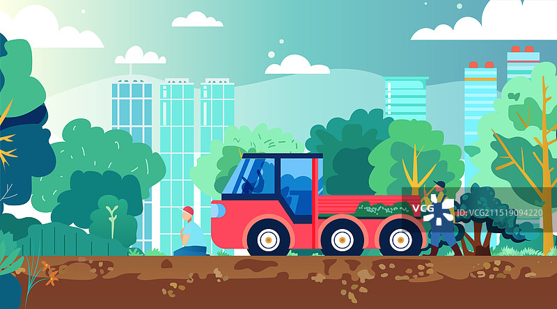 城市生态友好型可持续农业图片素材