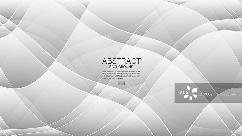 灰色抽象白色波浪背景设计图片素材