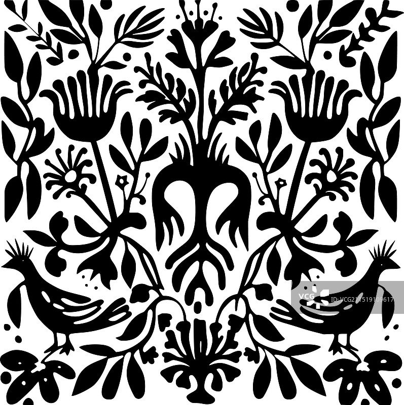 民间艺术图案数字纸张包 民间艺术图片素材