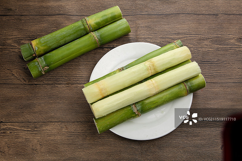 绿甘蔗图片素材