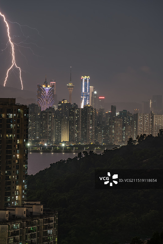 澳门惊雷图片素材