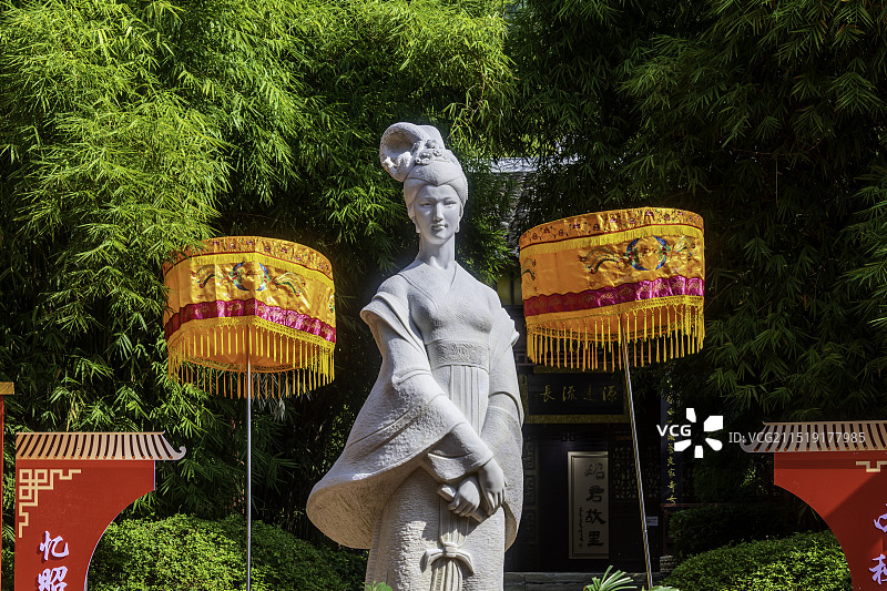 湖北宜昌市兴山县昭君村景区图片素材