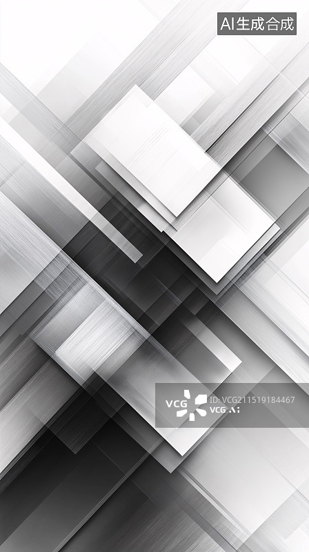 【AI数字艺术】抽象几何背景图片素材
