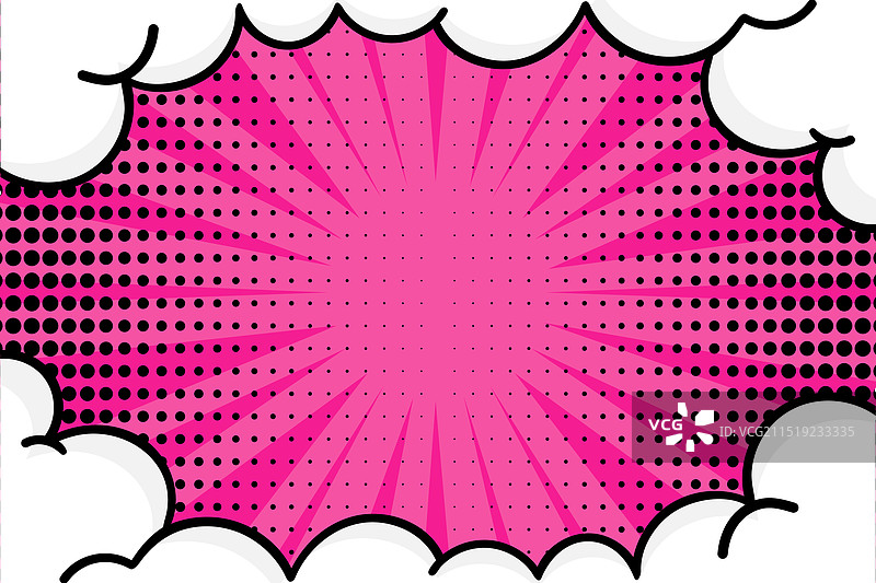 复古波普艺术风格条纹漫画背景图片素材