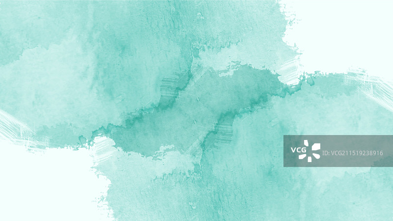 抽象绿松石色水彩背景图片素材