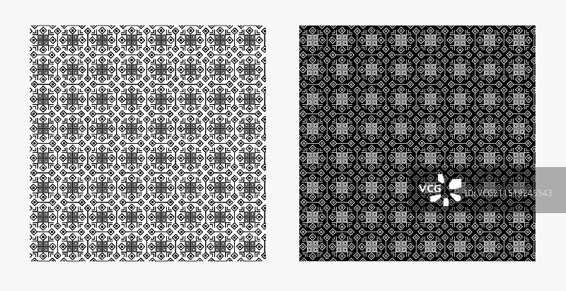 黑白几何图案图片素材