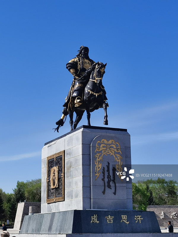 兴安盟成吉思汗庙景区图片素材