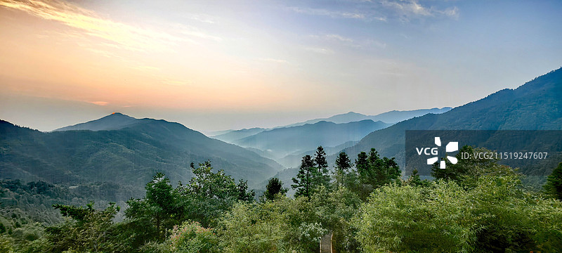 黄山木坑竹海景区图片素材
