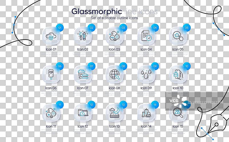 夜晚床垫云计算雨景合集图片素材
