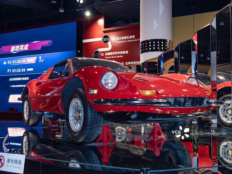 北京汽车博物馆的跑车1图片素材