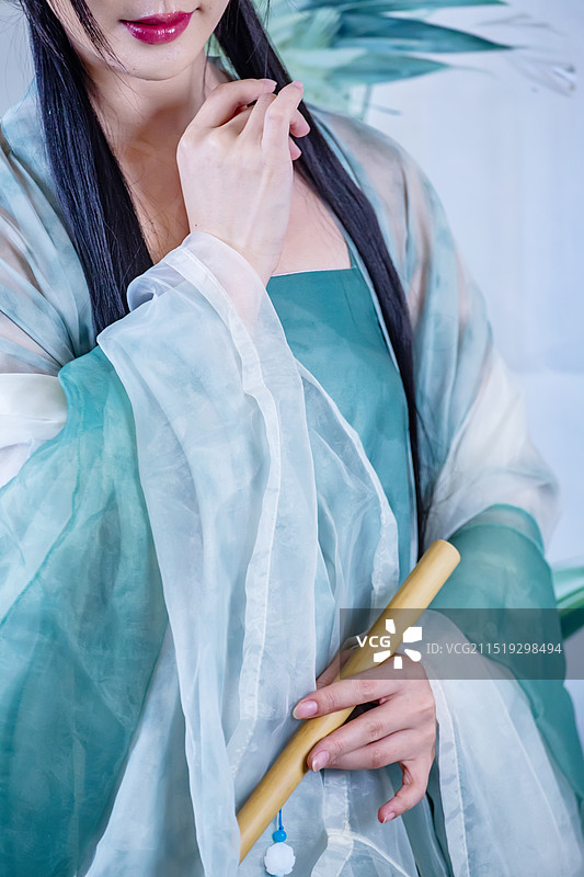 四川省绵阳市吹奏笛子，表演，竹笛，竖笛图片素材