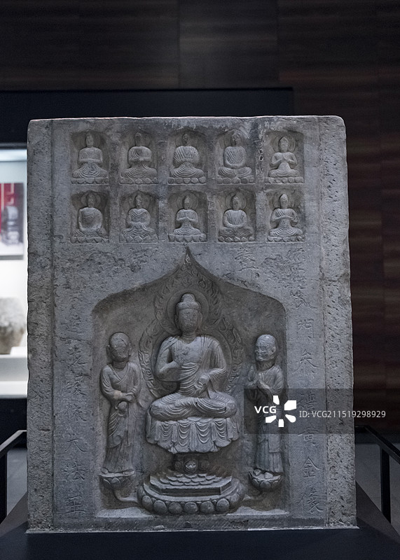 造像刻石 辽代 河北保定市涿州博物馆图片素材