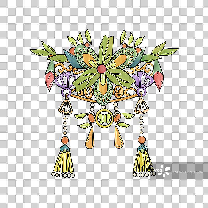 古风发卡图片素材