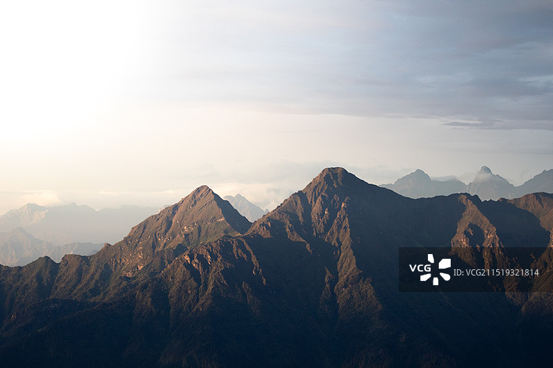 雅安硗碛藏寨·神木垒景区图片素材