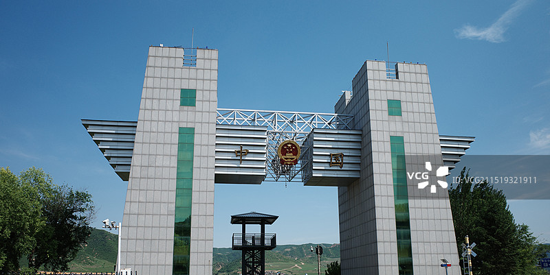 延边图们口岸景区图片素材