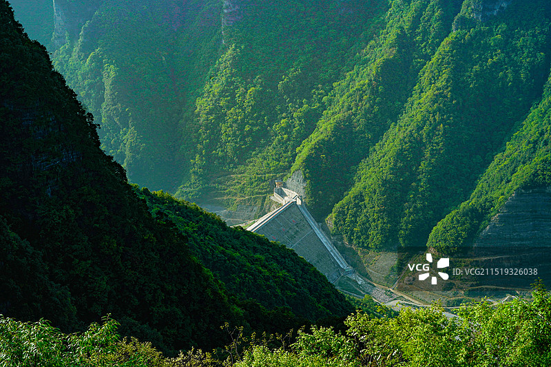 宜昌柴埠溪大峡谷景区图片素材