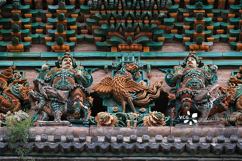 山西临汾洪洞广胜寺飞虹塔图片素材