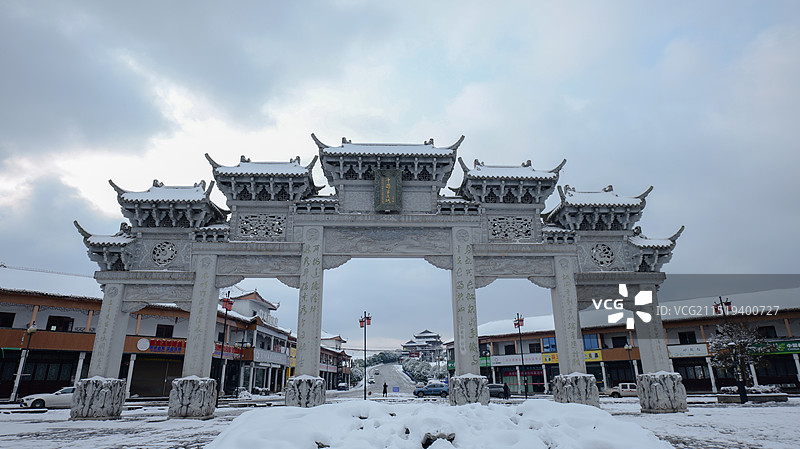 铜仁市松桃苗王城图片素材