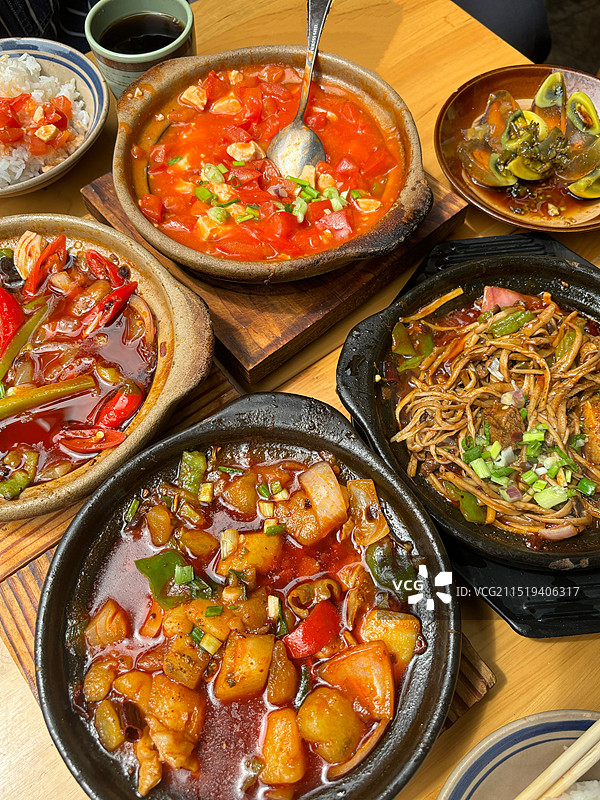 砂锅套餐图片素材