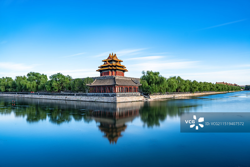 北京故宫西北角楼图片素材