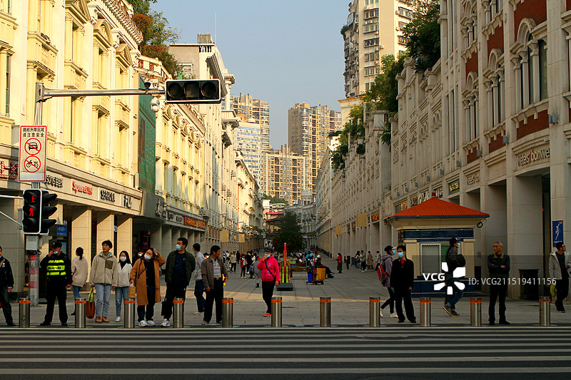 厦门中山路步行街区图片素材
