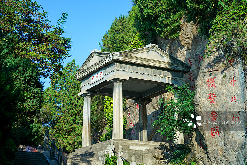 骊山的兵谏亭图片素材