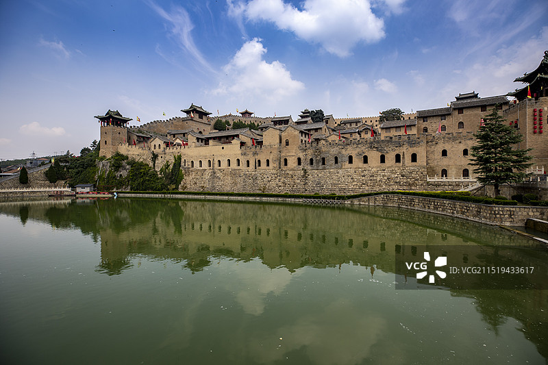 山西晋城沁水湘峪古堡图片素材