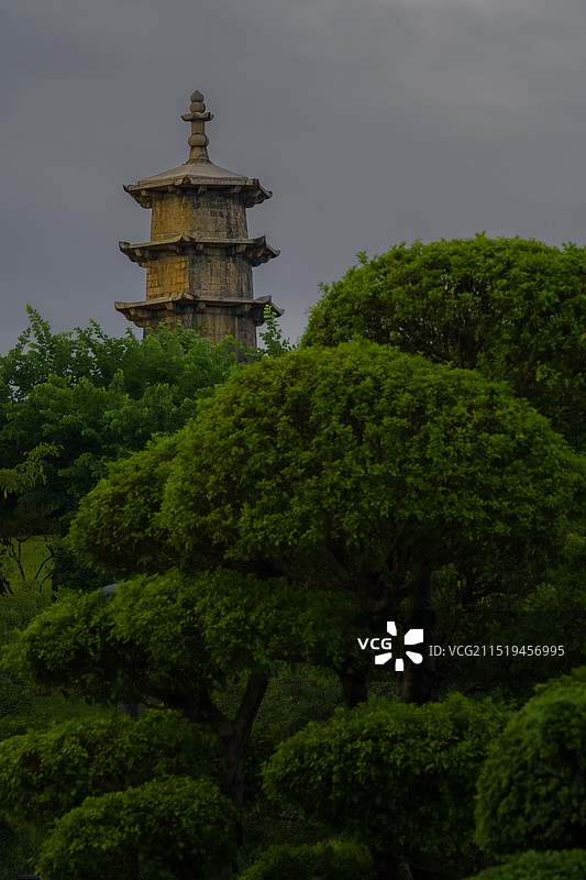 文笔塔图片素材