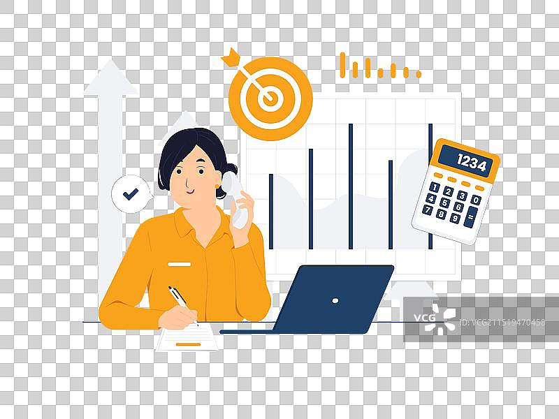 财务审计会计发票退税图片素材