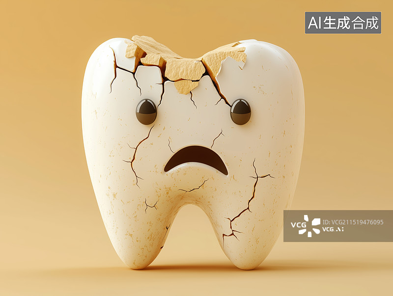 【AI数字艺术】3D立体C4D爱牙日牙齿爱护口腔健康口腔医疗插画图片素材