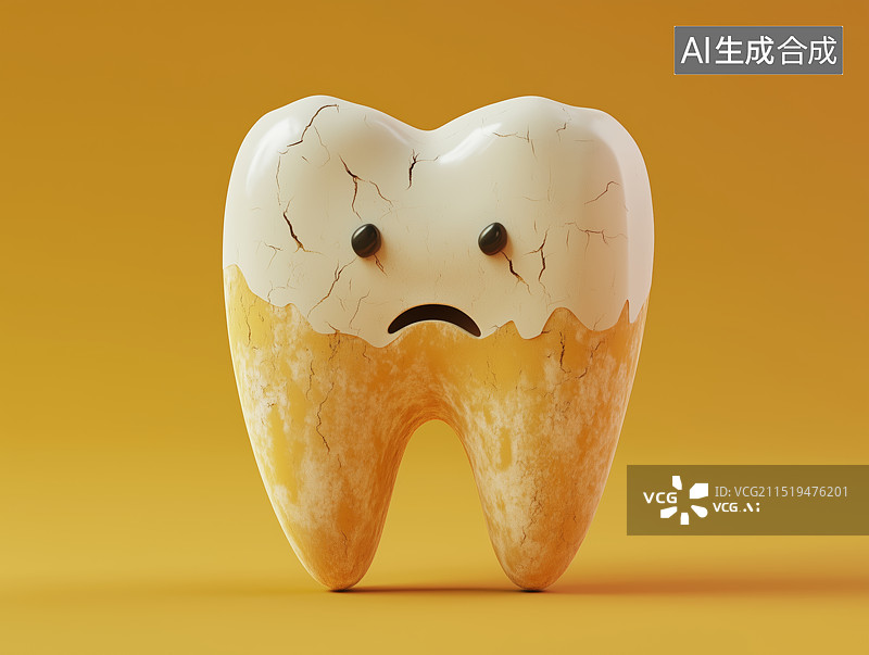 【AI数字艺术】3D立体C4D爱牙日牙齿爱护口腔健康口腔医疗插画图片素材
