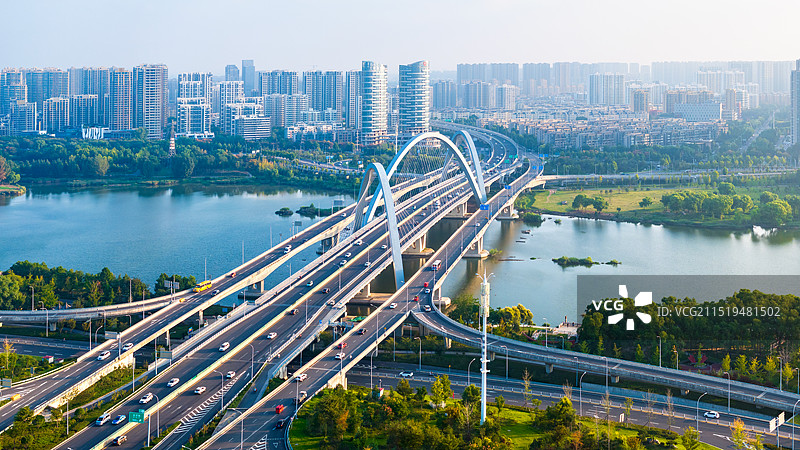 临沂蒙山高架路桥图片素材