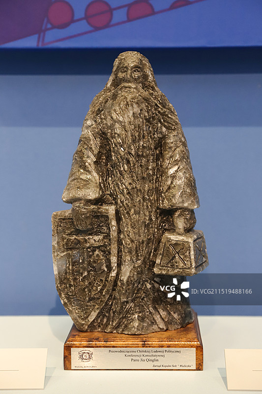 2010年11月波兰赠予中国的维利奇卡盐雕（国家礼品管理中心馆藏）图片素材
