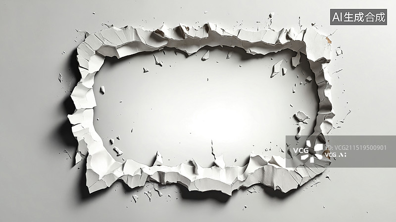 【AI数字艺术】破壁而出图片素材