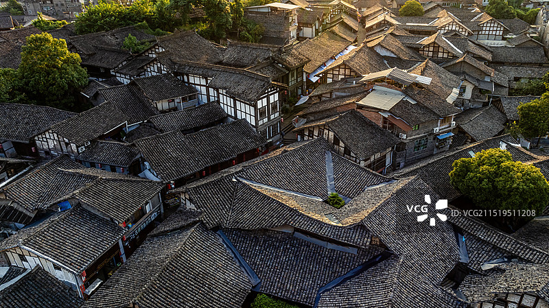 巴中恩阳古镇风光图片素材