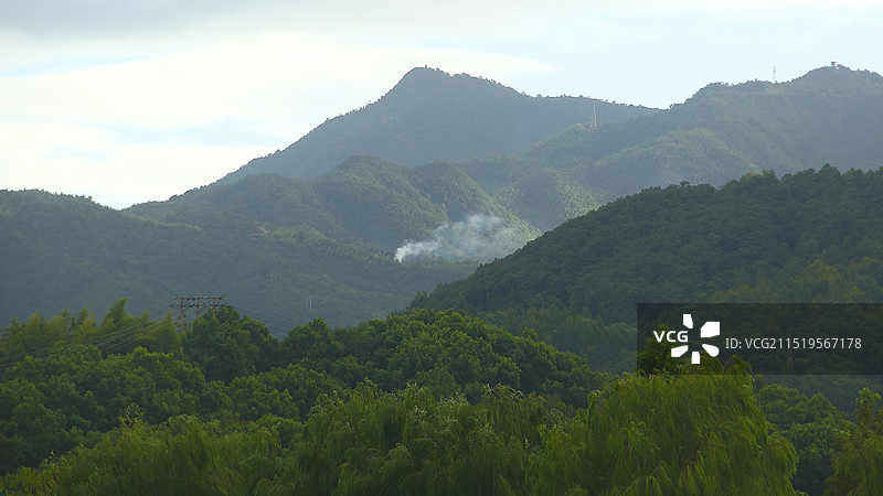 山里人家图片素材