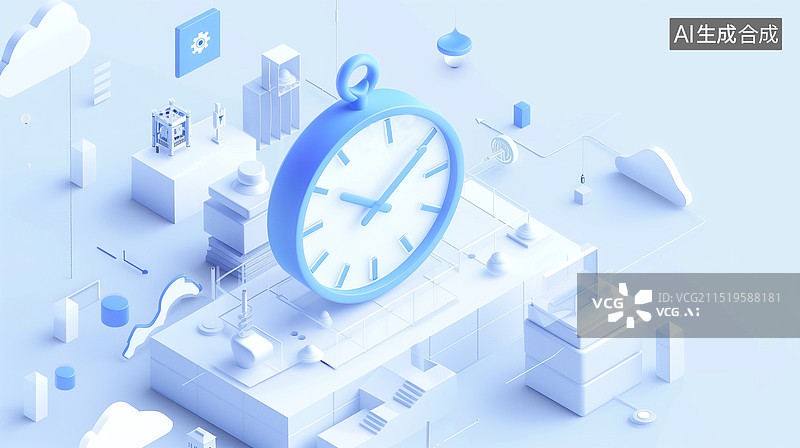 【AI数字艺术】金融商务 等距视角 图表 B端图标 立体按钮插画 储蓄理财概念 金币金融储蓄概念，人工智能主题海报，图片素材