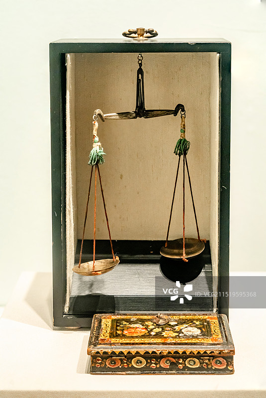天平称；鸦片战争博物馆藏图片素材