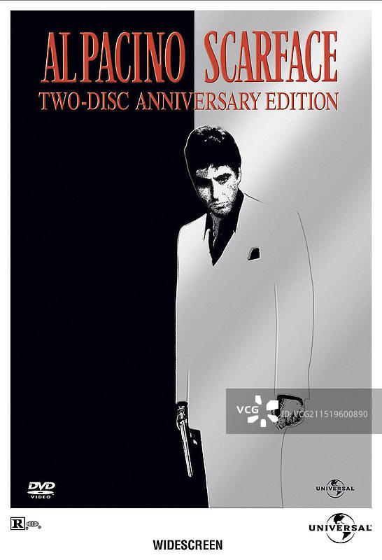 阿尔·帕西诺电影海报：《疤面煞星》，1983年图片素材