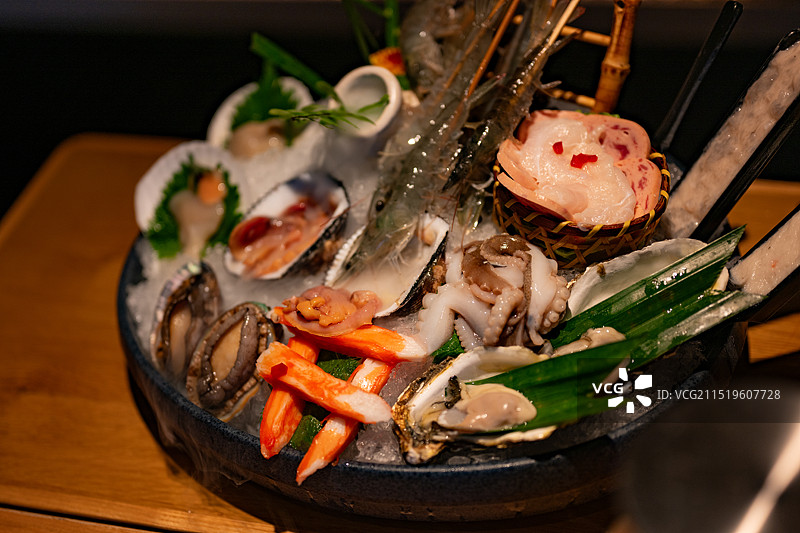 泰式海鲜火锅图片素材